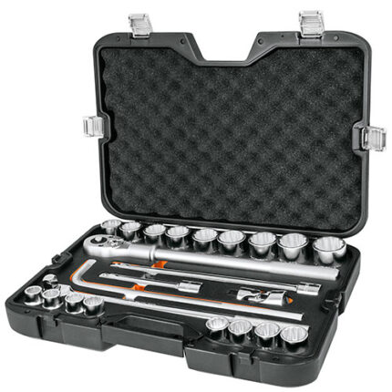 *** 3/4"Dr. Metric,Socket Wrench Set, 24 Pcs                         Special Order Item (Extended Lead Time 35-50 Days)
