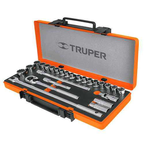 13938.jpg 1/2" Dr. Std & Mm Wrench Set 26 Pcs - Image 1