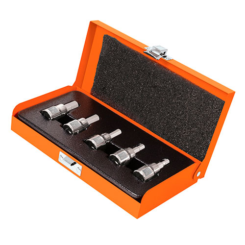 13951.jpg Hexagonal 3/8 "Drive Socket Set 5 Pcs - Image 1