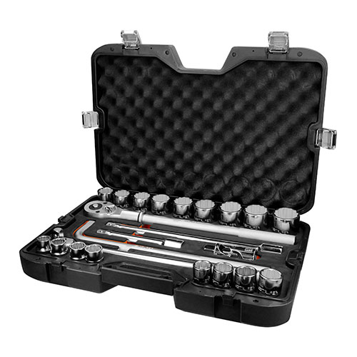 13970.jpg *** 3/4" Drive Socket Wrench Set 24 Pcs Special Order Item (Extended Lead Time 35-50 Days) - Image 1