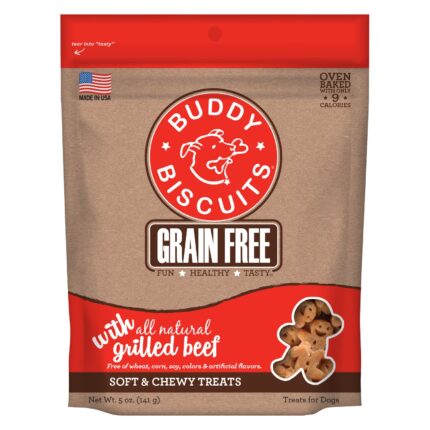 Buddyb Biscuit Grn Fr Rstd Bf So 5 Oz