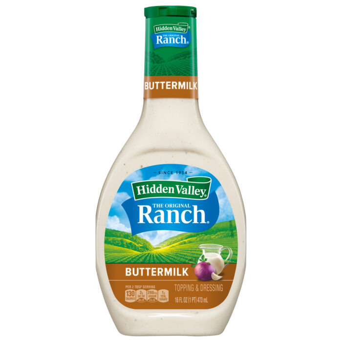 Hidden Valley, The Original Ranch Buttermilk Topping And Dressing, Case Of 6, 16 Fl Oz - Image 1
