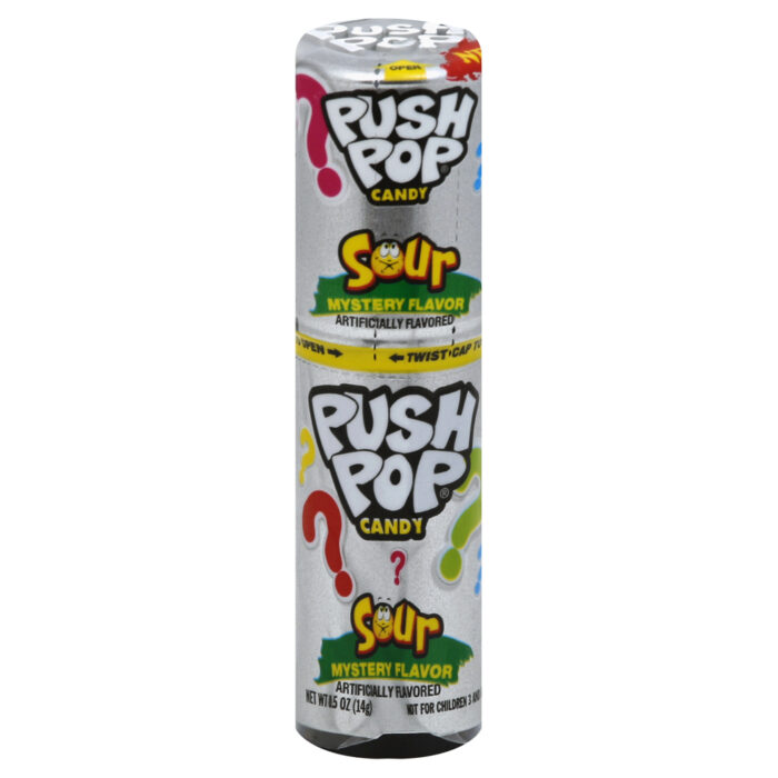 Baby Bottle, Candy Push Pop Sour, Case Of 24, .5 Oz - Image 1