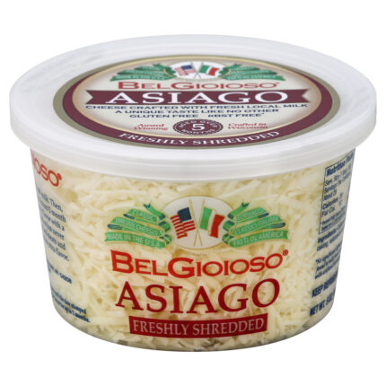Belgio Chs,Asiago,Shred,Cup 5 Oz