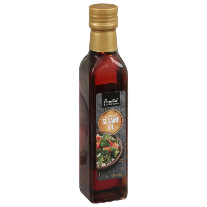 Essential Everyday, Toasted Sesame Oil, Case Of 12, 8.5 Oz - Image 1