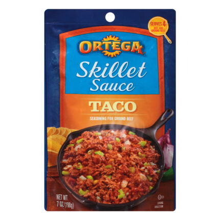Ortega, Skillet Sauce Taco Seasoning For Beef, Case Of 6, 7 Oz