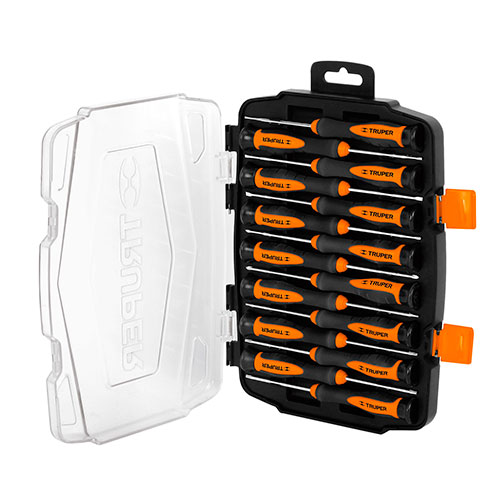 14157.jpg *** Long Precision Screwdriver Set,15 Pcs Special Order Item (Extended Lead Time 35-50 Days) - Image 1