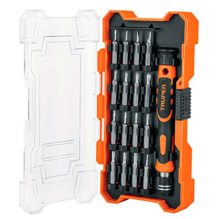*** Precision, Multi-Bit Screwdriver, 17 Pcs                         Special Order Item (Extended Lead Time 35-50 Days)