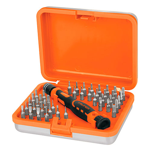 14163.jpg Precision, Multi-Bit Screwdriver, 43 Pcs - Image 1