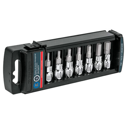 7-Pc Standard Hex Bit Socket Sets