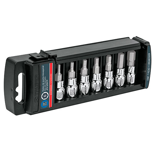 14169.jpg 7-Pc Standard Hex Bit Socket Sets - Image 1