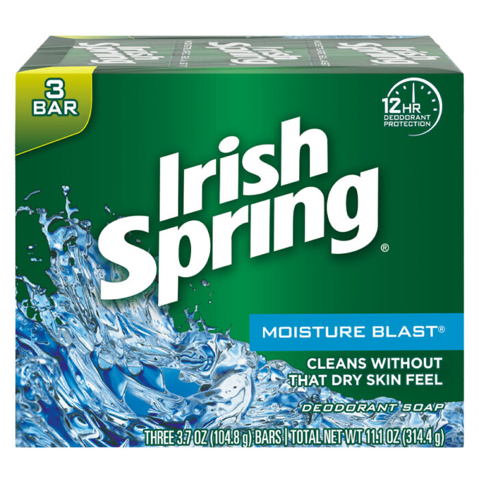 Irish Spring Bar Soap 3.75 Oz 3 Pk Moisture - Image 1