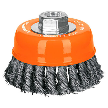 *** Fine Twist Wire Cup Brushes                         Special Order Item (Extended Lead Time 35-50 Days)