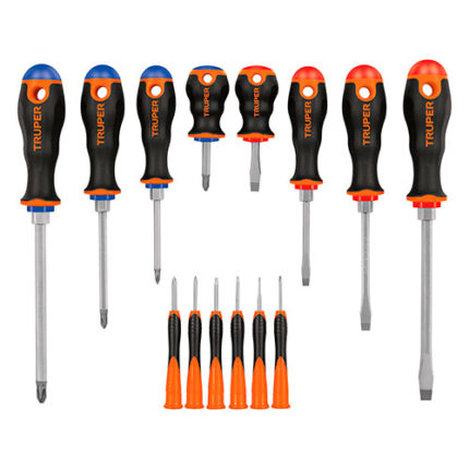 Screwdriver Set, Blister, 14 Pieces