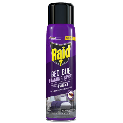 Raid, Bed Bug Foaming Spray, Case Of 6, 16.5 Oz