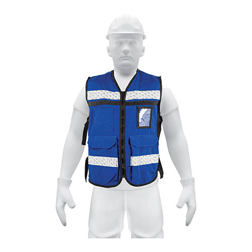 14670.jpg *** Royal Blue, Professional Safety Vest Special Order Item (Extended Lead Time 35-50 Days) - Image 1