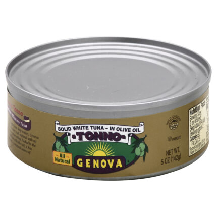 Genova, Albacore Tuna In Olive Oil, Case Of 12, 5 Oz