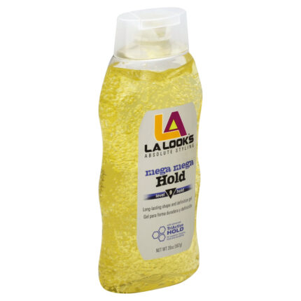 La Looks, Styling Gel Mega Meg Hold Level 9 Hold, Case Of 6, 20 Oz