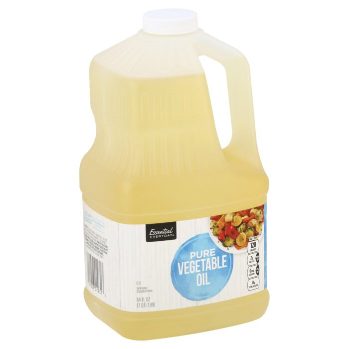 Essential Everyday, Vegetable Oil, Case Of 9, 64 Fl Oz - Image 1