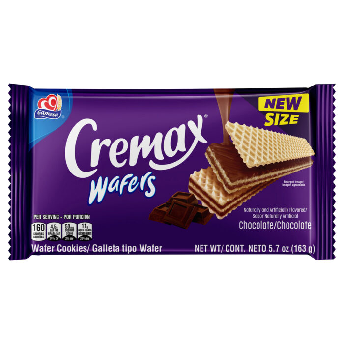 Gamesa Usa, Cremax Wafer Cookies Chocolate, Case Of 19, 5.7 Oz - Image 1