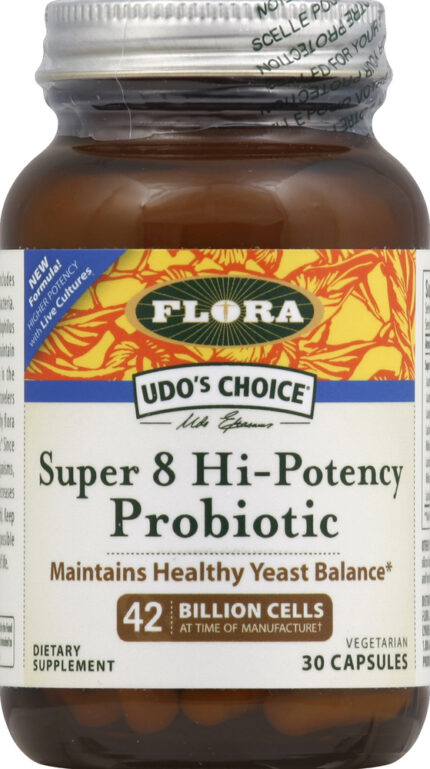 Flora Probiotic,Super 8 30 Cap