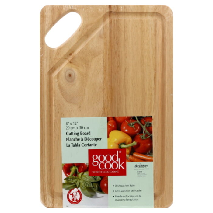 Good Cook, Cutting Board Wood 8 In X 12 In, Case Of 6, 1 Ct - Image 1