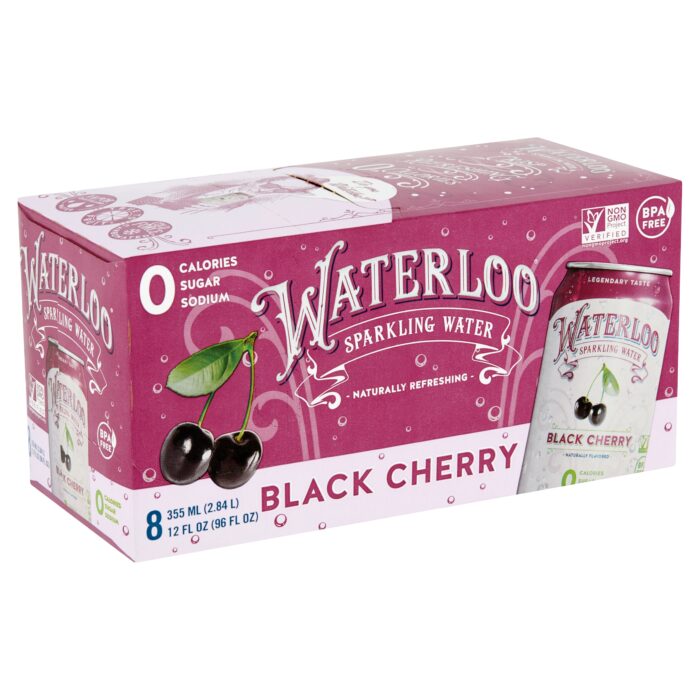 Wtrloo Sprklng Water,Black Chry 8/12 Fz - Image 1