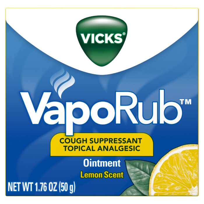 Vicks, Vaporub Lemon Scent Ointment, Case Of 6, 1.76 Oz - Image 1