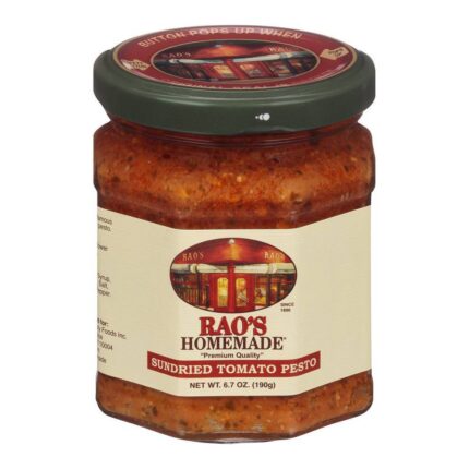 Rao Pesto,Sun Dried Tomato 6.7 Oz