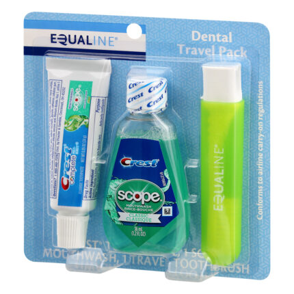 Equaline, Dental Travel Pack, Case Of 6, 1 Ct