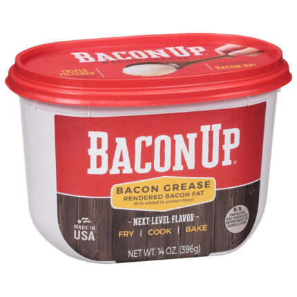 Bacon Up, Rendered Bacon Grease, Case Of 9, 14 Oz