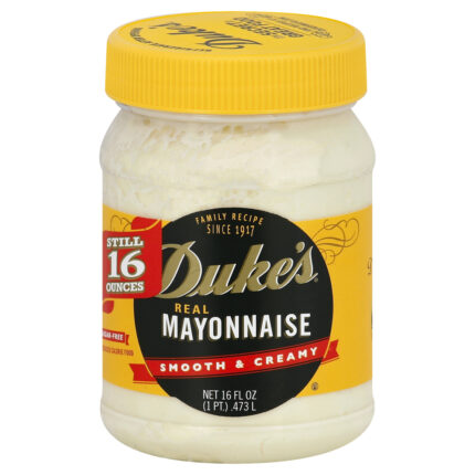 Duke'S, Real Mayonnaise Smooth And Creamy, Case Of 12, 16 Fl Oz