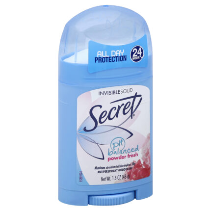 Secret, Powder Fresh Antiperspirant/Deodorant, Case Of 6, 1.6 Oz