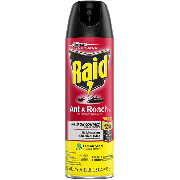 Raid Ant & Roach Killer 17.5 Oz Lemon - Image 1