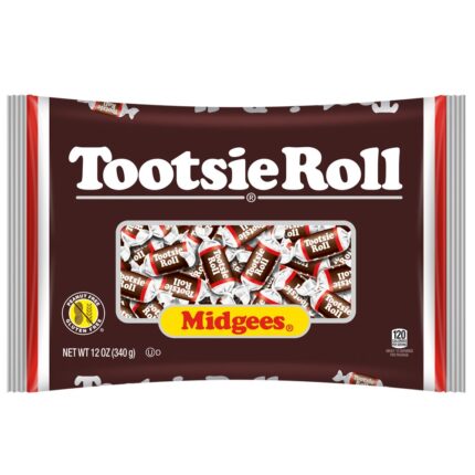 Tootsie Roll, Chocolatey Chewy Midgees Bag, Case Of 24, 12 Oz