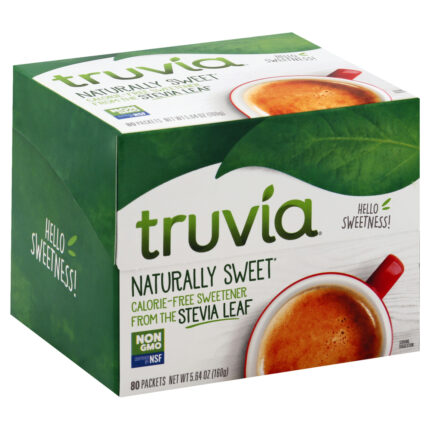 Truvia Sweetener,Natural 80 Ct