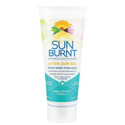 Sun Burnt, After Sun Recovery Gel, Case Of 3, 6 Oz