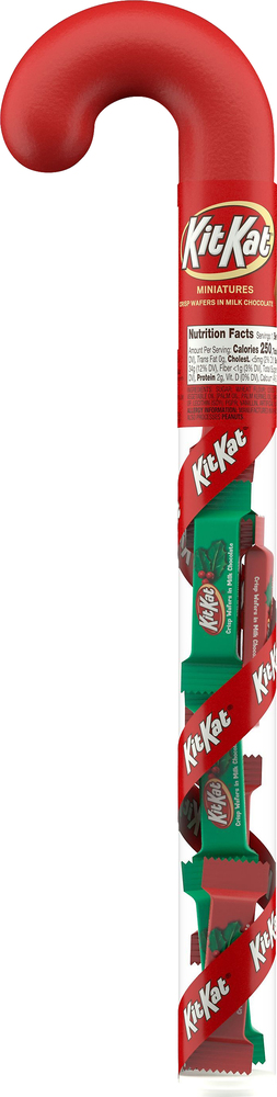 Kit Kat, Miniatures Holiday Candy Cane, Case Of 12, 1.8 Oz