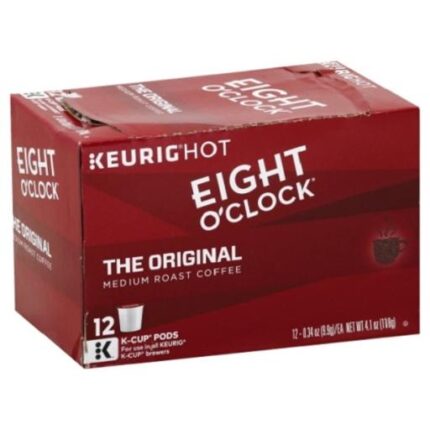 Eight O'Clock, The Original Medium Roast K Cup Pods X, Case Of 6, 4.23 Oz