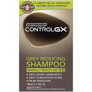 Just For Men, Controlgx Grey Reducing Shampoo, Case Of 3, 4 Fl Oz