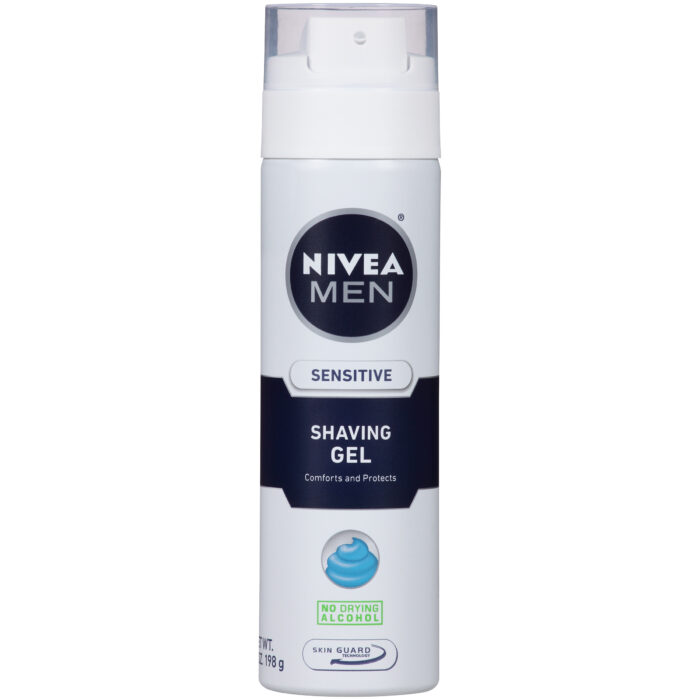 Nivea, Men Sensitive Shave Gel Can, Case Of 3, 7 Oz - Image 1
