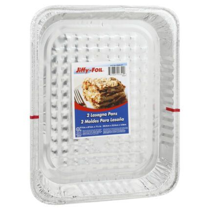 Jiffy-Foil, Lasagna Pan, Case Of 17, 2 Ct