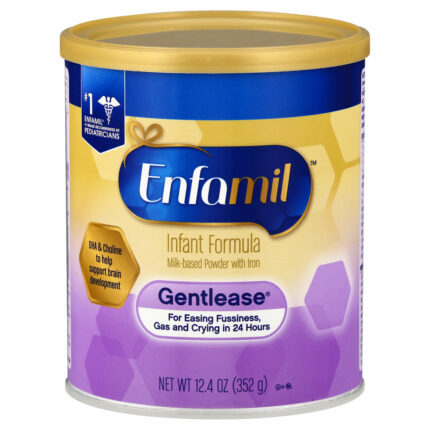 Enfamil, Gentlease Infant Formula All In One With Iron Makes, Case Of 6, 12.4 Oz