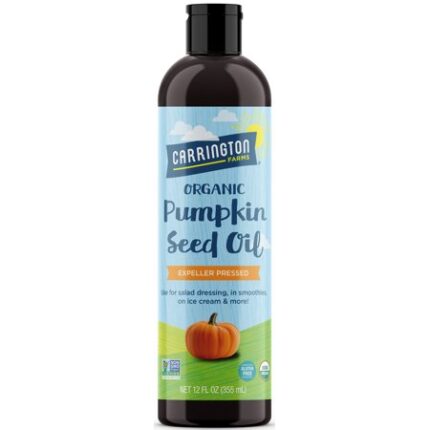Carrington Farms, Organic Pumpkin Seed Oil, Case Of 6, 12 Fl Oz