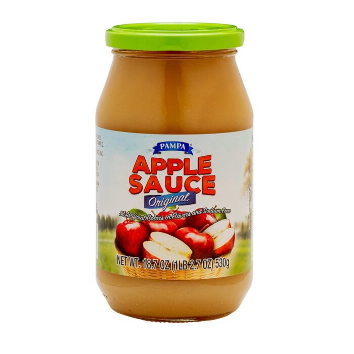 Pampa, Apple Sauce Original, Case Of 12, 18.7 Oz - Image 1