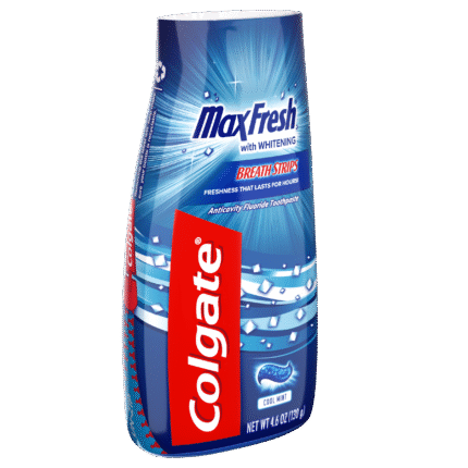 Colgate, Max Fresh Toothpaste, Case Of 12, 4.6 Oz