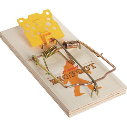 Eaton, Bigfoot Mechanical Rat Trap With Expanded Trigger, Case Of 12, 1 Pk