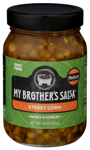 My Brothers Salsa Salsa Med Street Corn 16 Oz