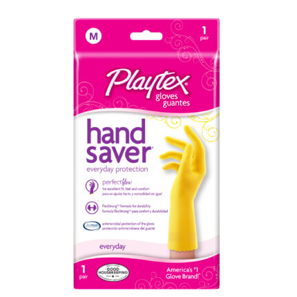 Playtex, Hand Saver Yellow Gloves Medium, Case Of 6, 1 Ct