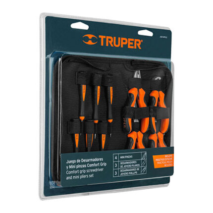 Mini Screwdriver And Plier Set 10 Pcs